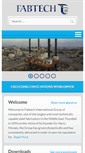 Mobile Screenshot of fabtechint.com
